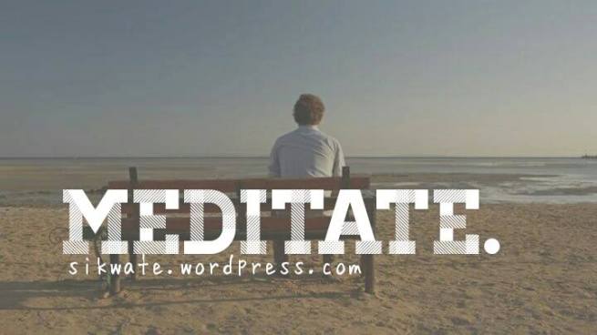 meditate
